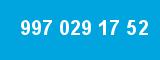 997 029 17 52 997 029 17 52